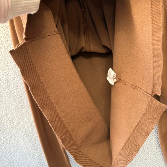 Camaieu France Womens Top Brown Cardigan Long Sleeve Button Size S (UK 3) - Picture 6 of 9